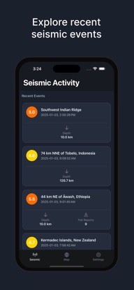 Seismic Tracker: Quake Monitor screenshot 3