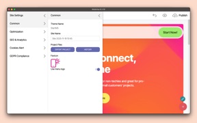 Mobirise Website Builder screenshot