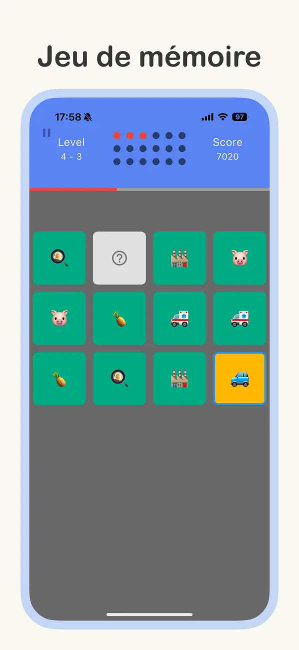 Screenshot #2 pour Brain Sharp: Cerveau Training