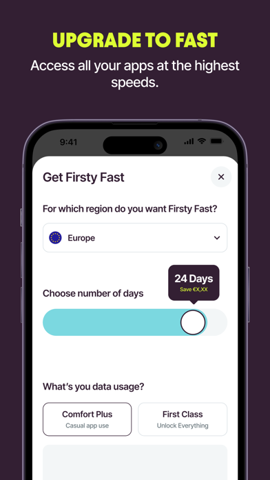 Firsty: eSIM for Travel Screenshot