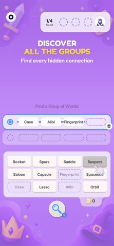 Word Chain. Associations Game Screenshot 2 of 3