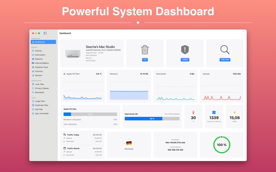 #1. System Toolkit Pro (macOS) 由: Sascha Simon