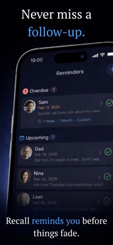 Recall: Remember People Screenshot 8 of 10