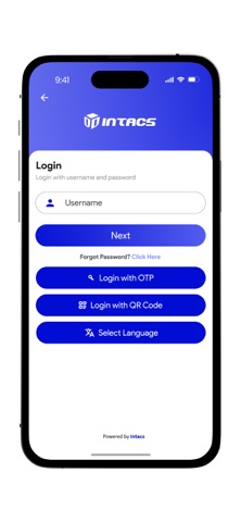 Intacs Connect iPhone screenshot