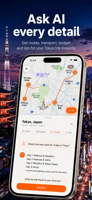 Vertu: AI Trip Planner screenshot 3