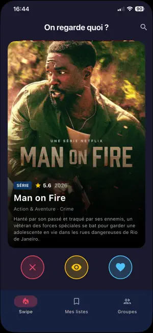 On regarde quoi ? screenshot 1
