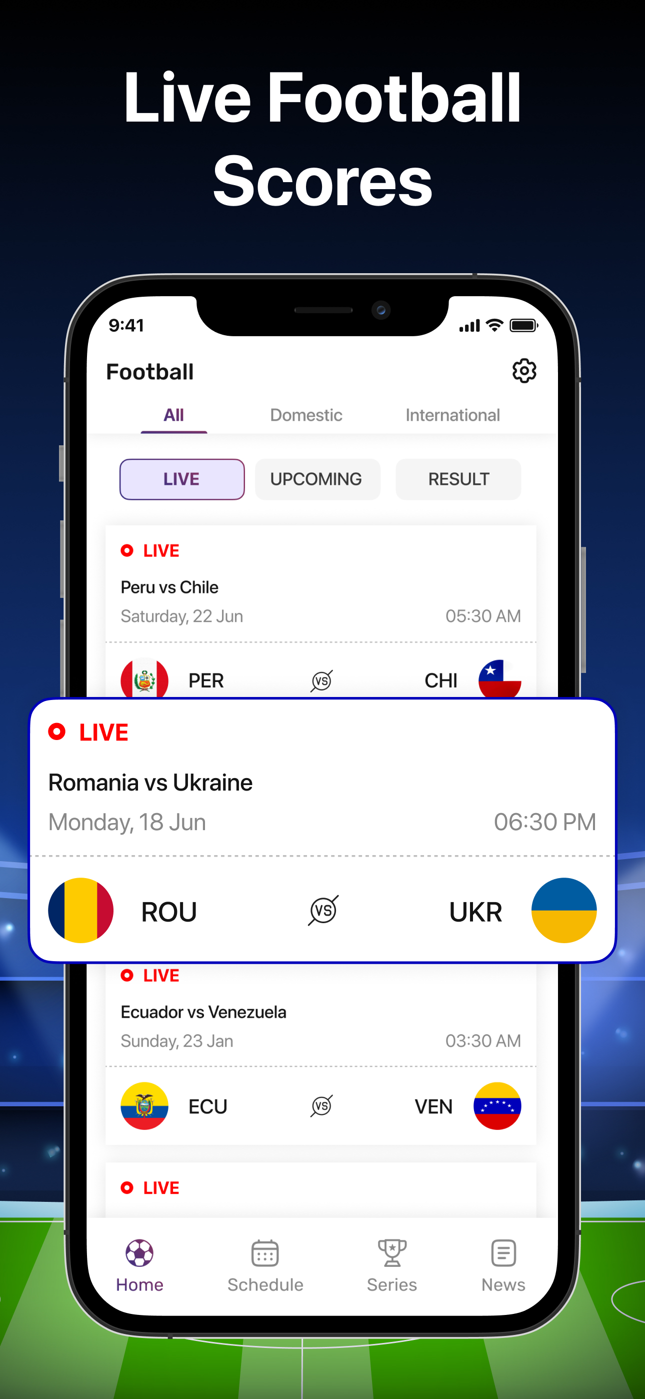 Live Football TV : All Matches