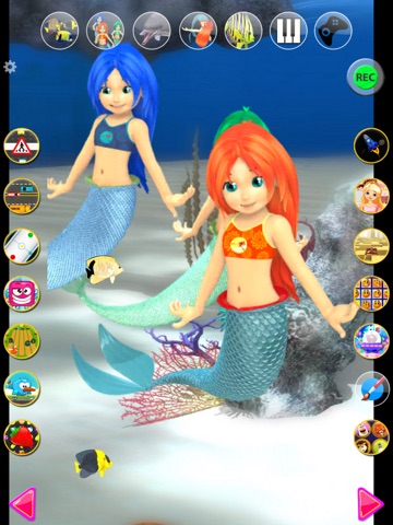 Sweet Talking Mermaid Princess iPad screenshot