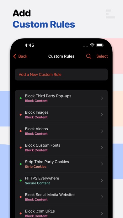Roadblock - Content Blocker iPhone screenshot 6 - Utilities app