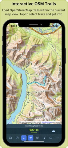 Light Trail GPS screenshot