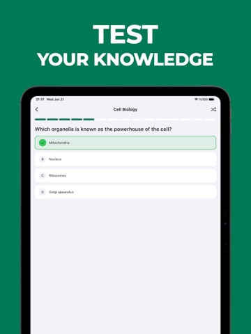 Biology Solver: BioFella iPad screenshot