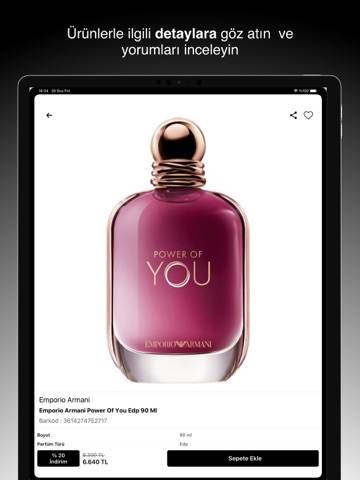 Perfume Point iPad screenshot