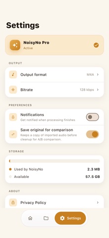 NoisyNo: Voice Noise Remover screenshot 5