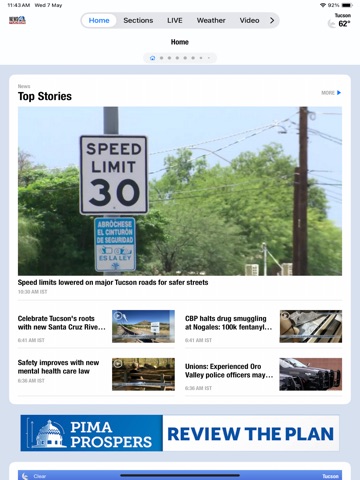 News 4 Tucson iPad screenshot