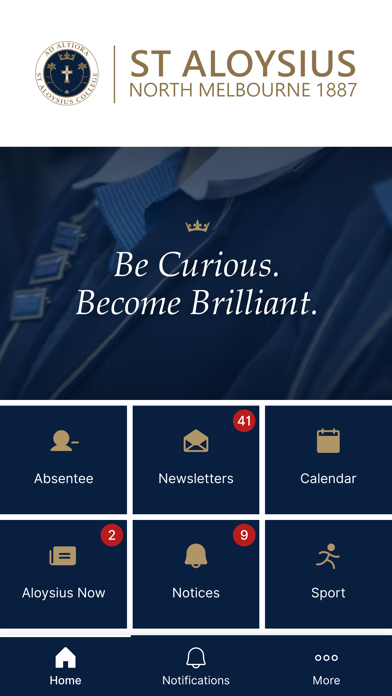 St Aloysius College Vic Screenshot