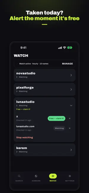 Username Finder: Handle Check screenshot 2