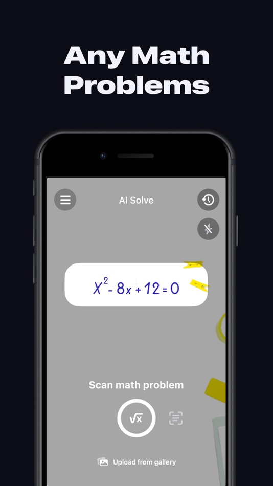 #3. AI Solve Math Homework Helper (iOS) بواسطة: Yauheni Hramiashkevich