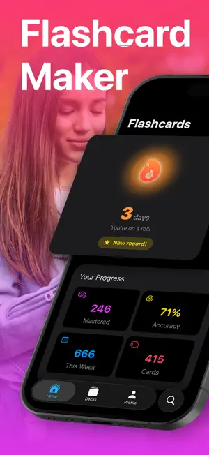 Flashcard Maker - Learn Faster screenshot 1