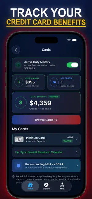 Military Benefits App iPhone screenshot 5