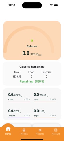 MyFitnessCompass screenshot
