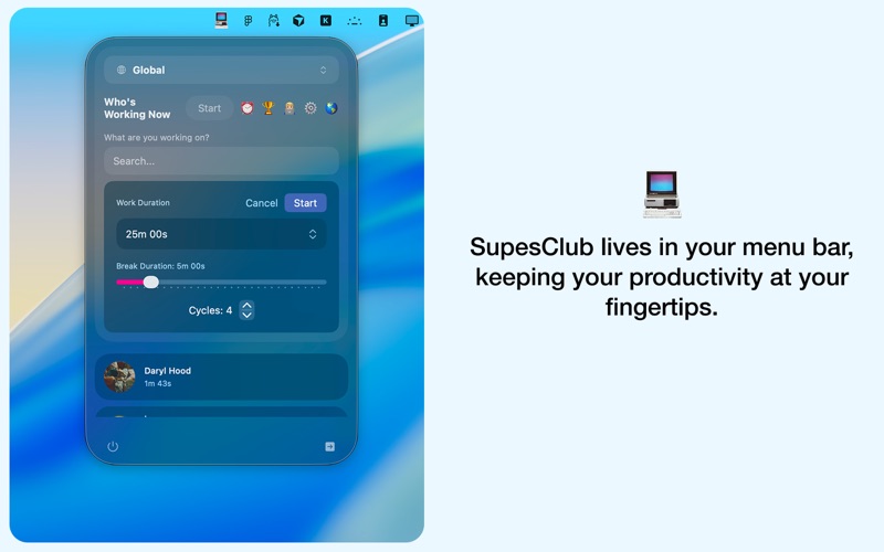 App screenshot