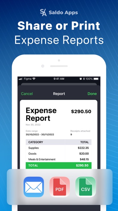 Receipt Scanner by Saldo Apps Screenshot