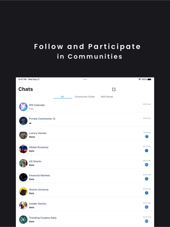 SwitchX - Communities with AI iPad screenshot 2 - Social Networking app