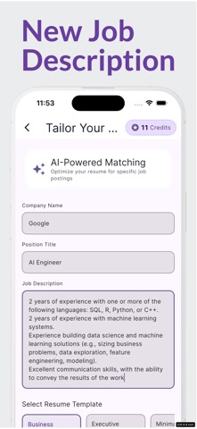 ResumeRobotAI.com screenshot