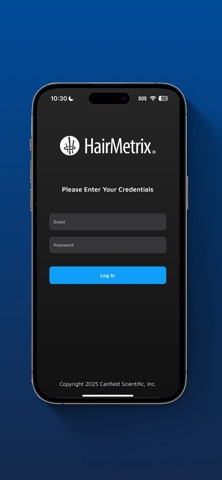 VEOS® HairMetrix® iPhone screenshot