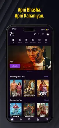 ZEE5 Movies, Web Series, Showsのスクリーンショット（1/8）