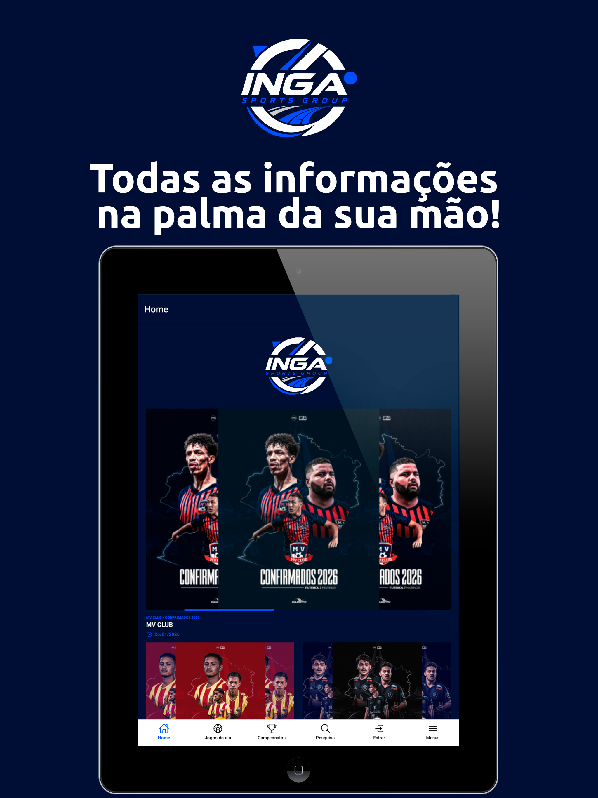 INGÁ PRO SPORTS screenshot 2