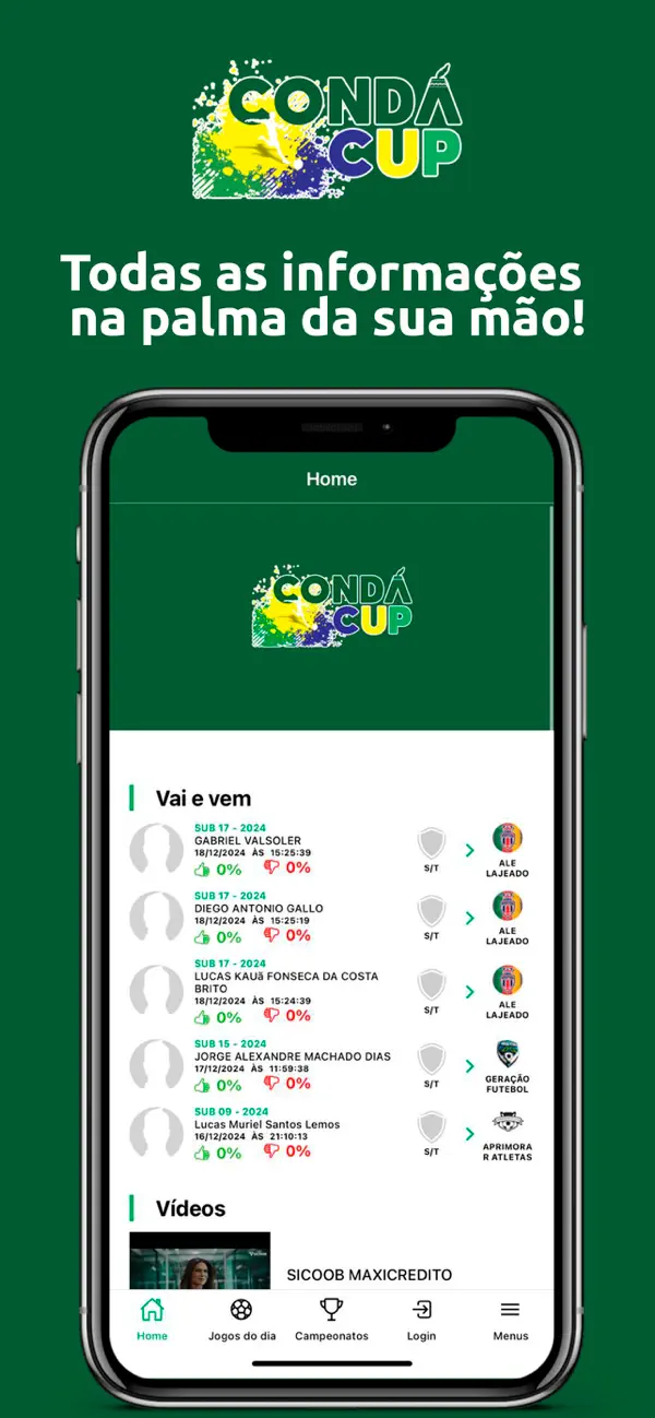 Screenshot #1 pour Condá CUP