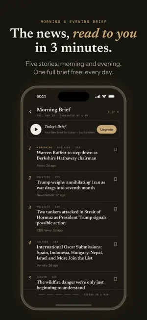 Briefly: AI News & Markets screenshot 1