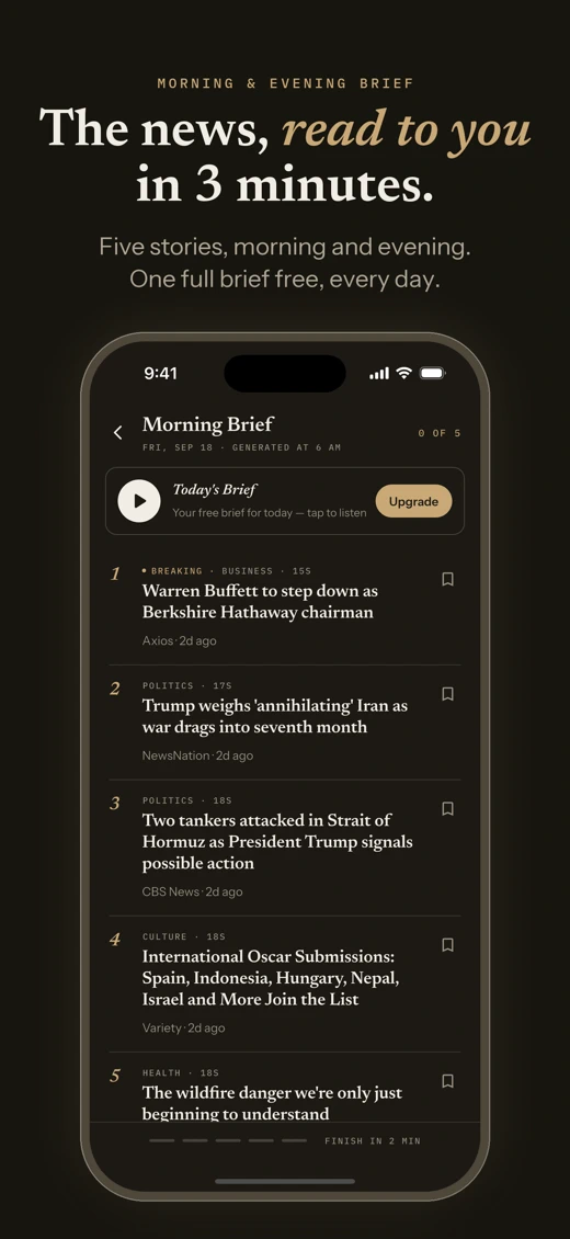 Briefly: AI News & Markets screenshot 1