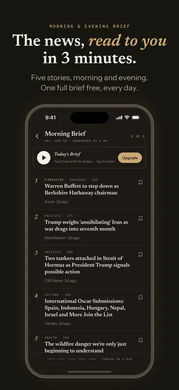 Briefly: AI News & Markets screenshot 1 of 5
