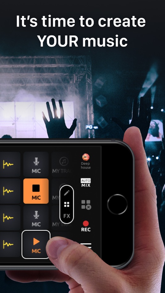 #6. DJ Mix Pads 2 - AI music Mixer (iOS) De: Inline Solutions s.r.o.