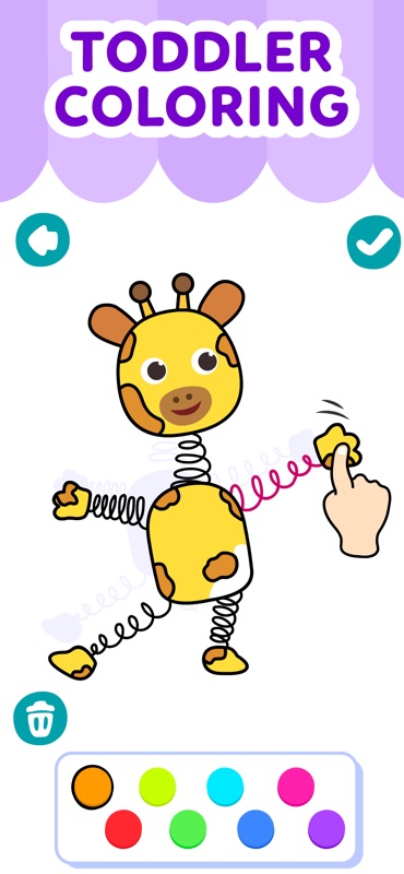 Kids Colouring Games Baby App screenshot 2