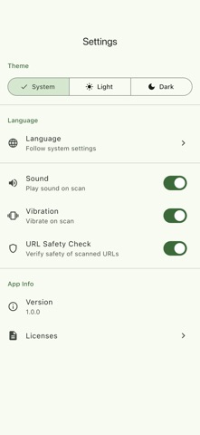 Qrely - QR Code Reader & Maker Screenshot 5 of 5