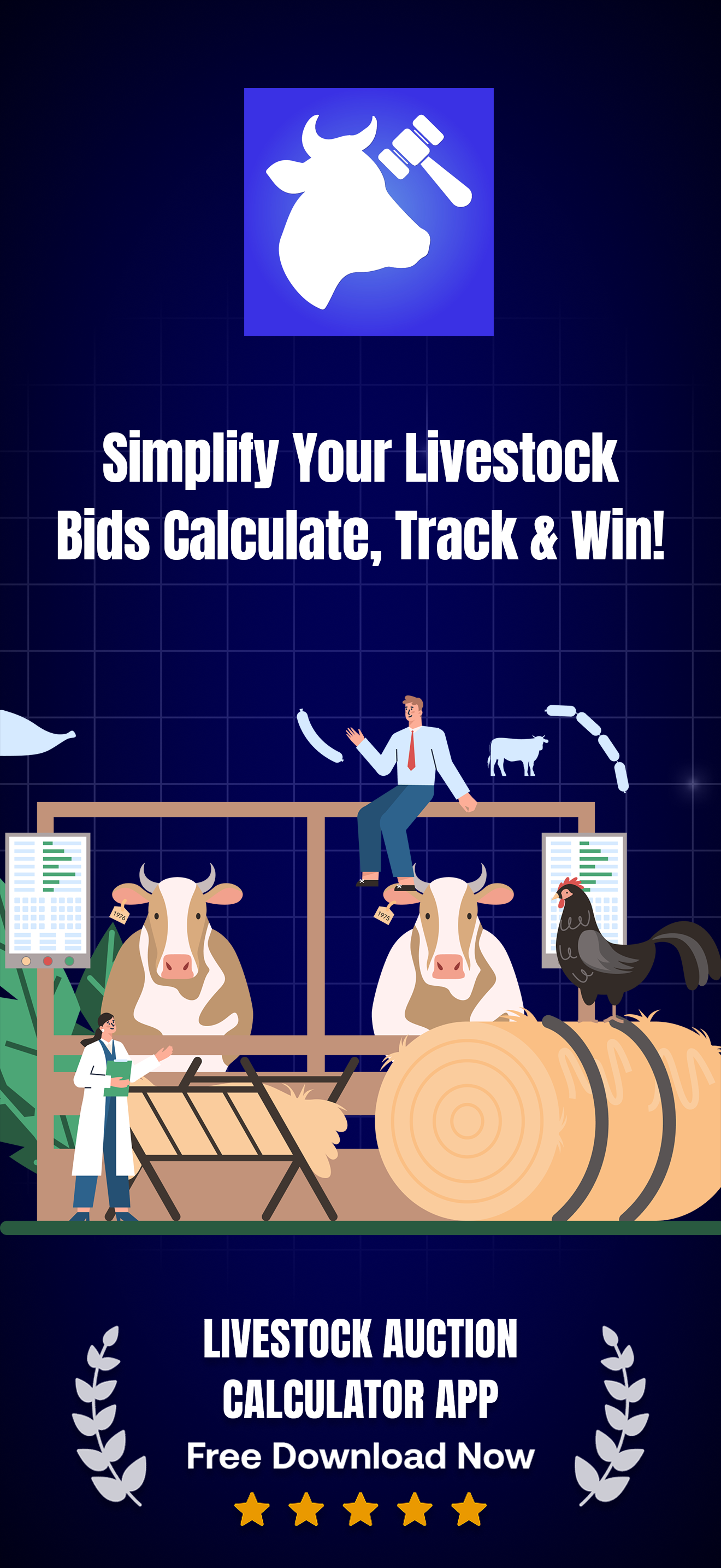 Livestock Auction Calculator