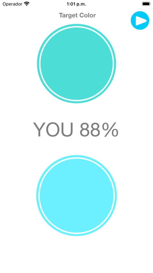 #3. Guess the color - artists (iOS) 由: Mireia Lluch Ortola