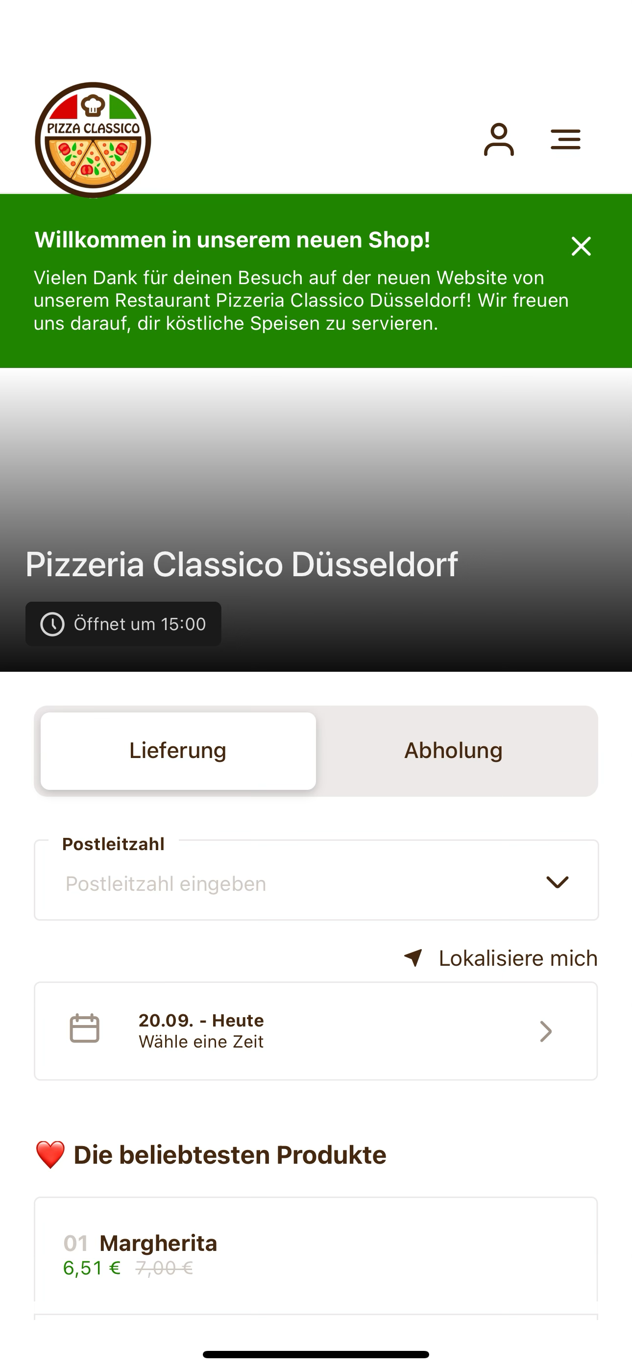 Pizzeria Classico Düsseldorf