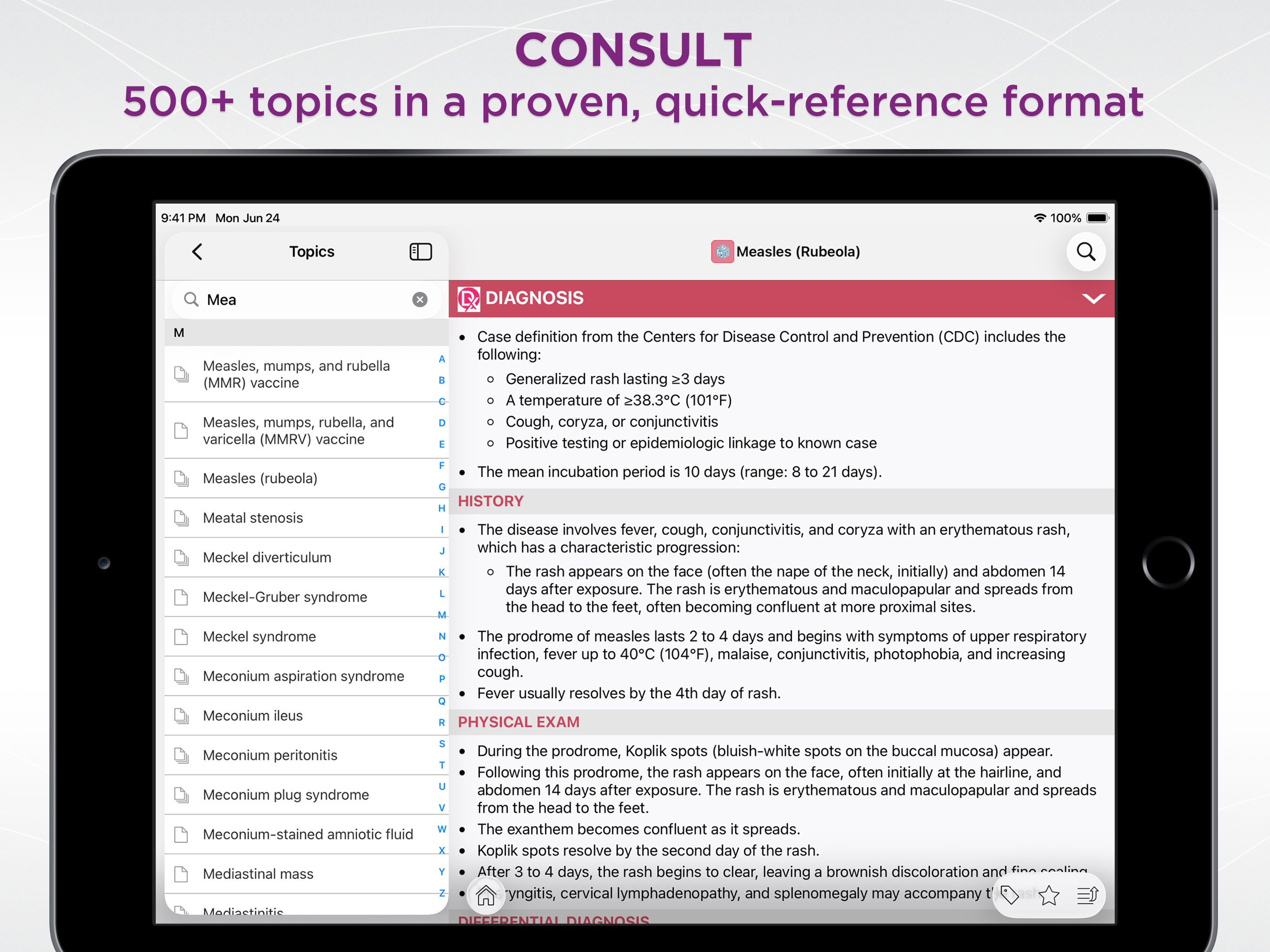 The 5-Minute Pediatric Consult screenshot 7