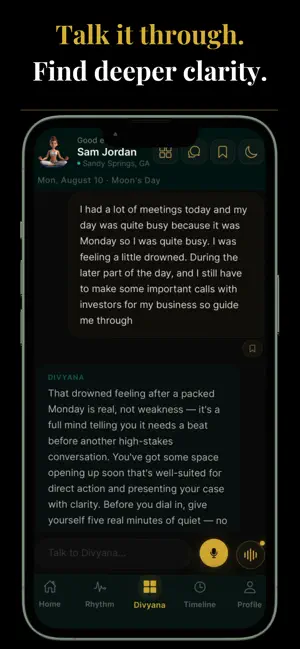 Divyana: AI Wellness Journal screenshot 3