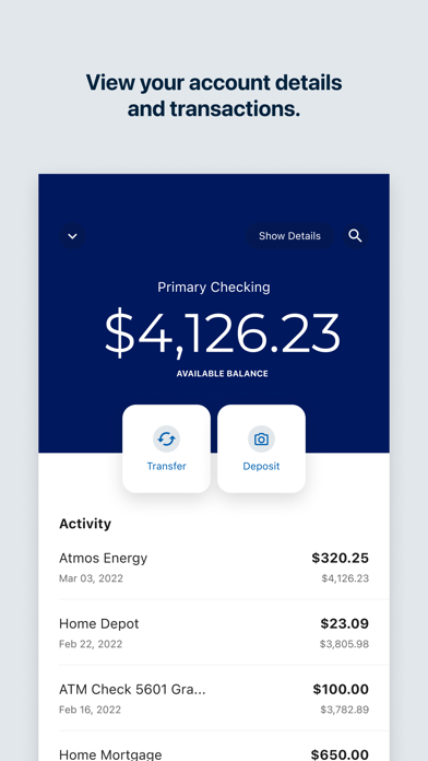 Westmark Credit Union Mobile Screenshot 3 of 4