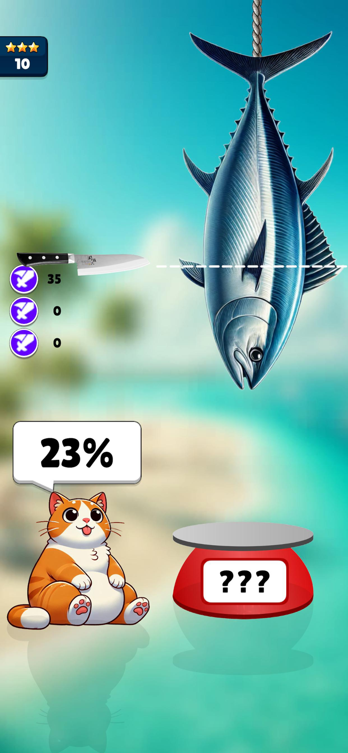 大食い猫 -タイミングゲーム-