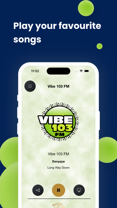 Vibe 103 FM Pro Screenshot