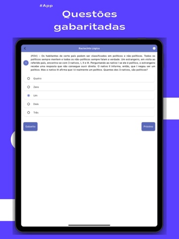 Básicão de Saúde Concursos iPad screenshot
