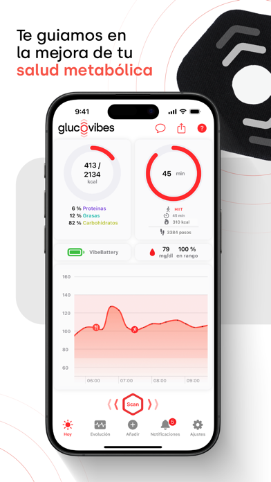 Screenshot #1 pour Glucovibes