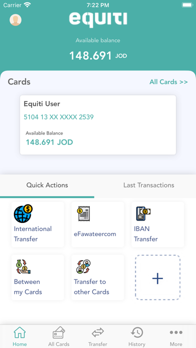 Screenshot #2 pour Equiti Prepaid Card