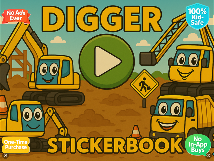 Digger Stickerbook